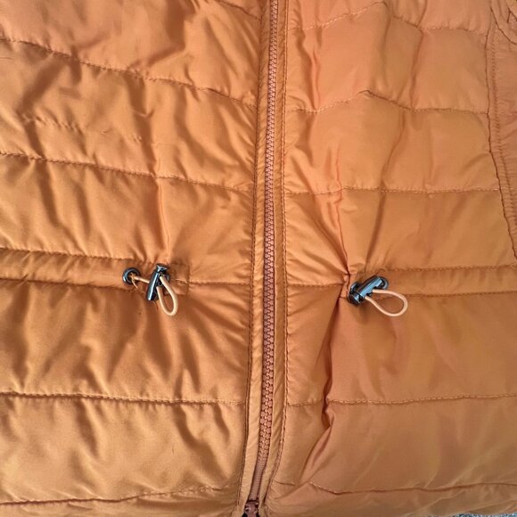 Lafayette 148 New York Burnt Orange Quilted Puffer Vest Pockets Warm Office Hike - Picture 5 of 8